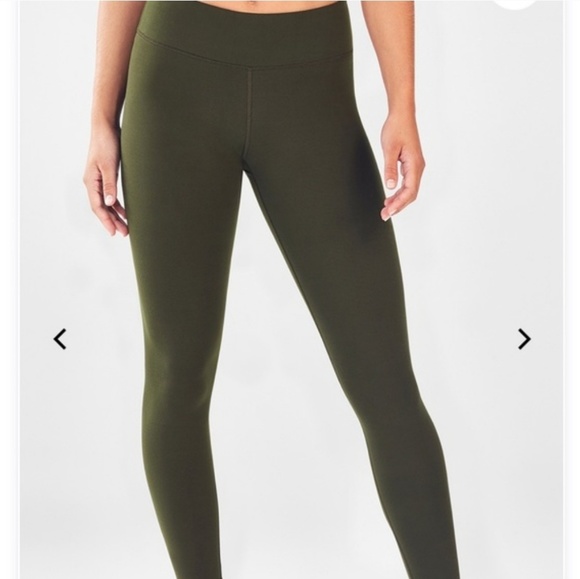 Fabletics Pants - Fabletics hi-rise dark olive green legging